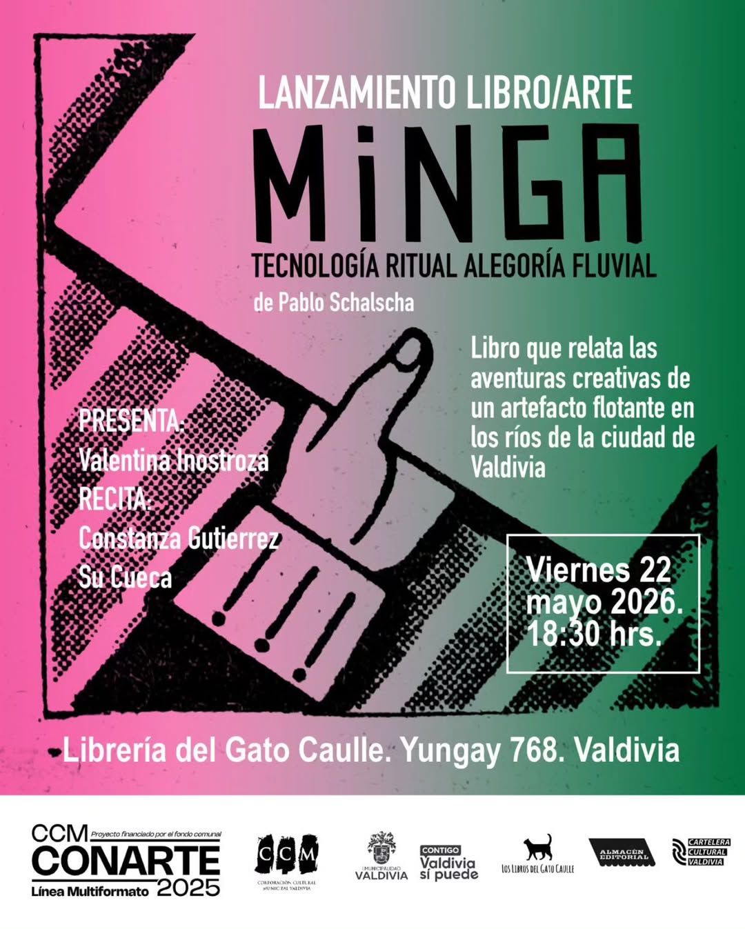 Lanzamiento Libro Minga Tecnología Ritual Alegoría Fluvial