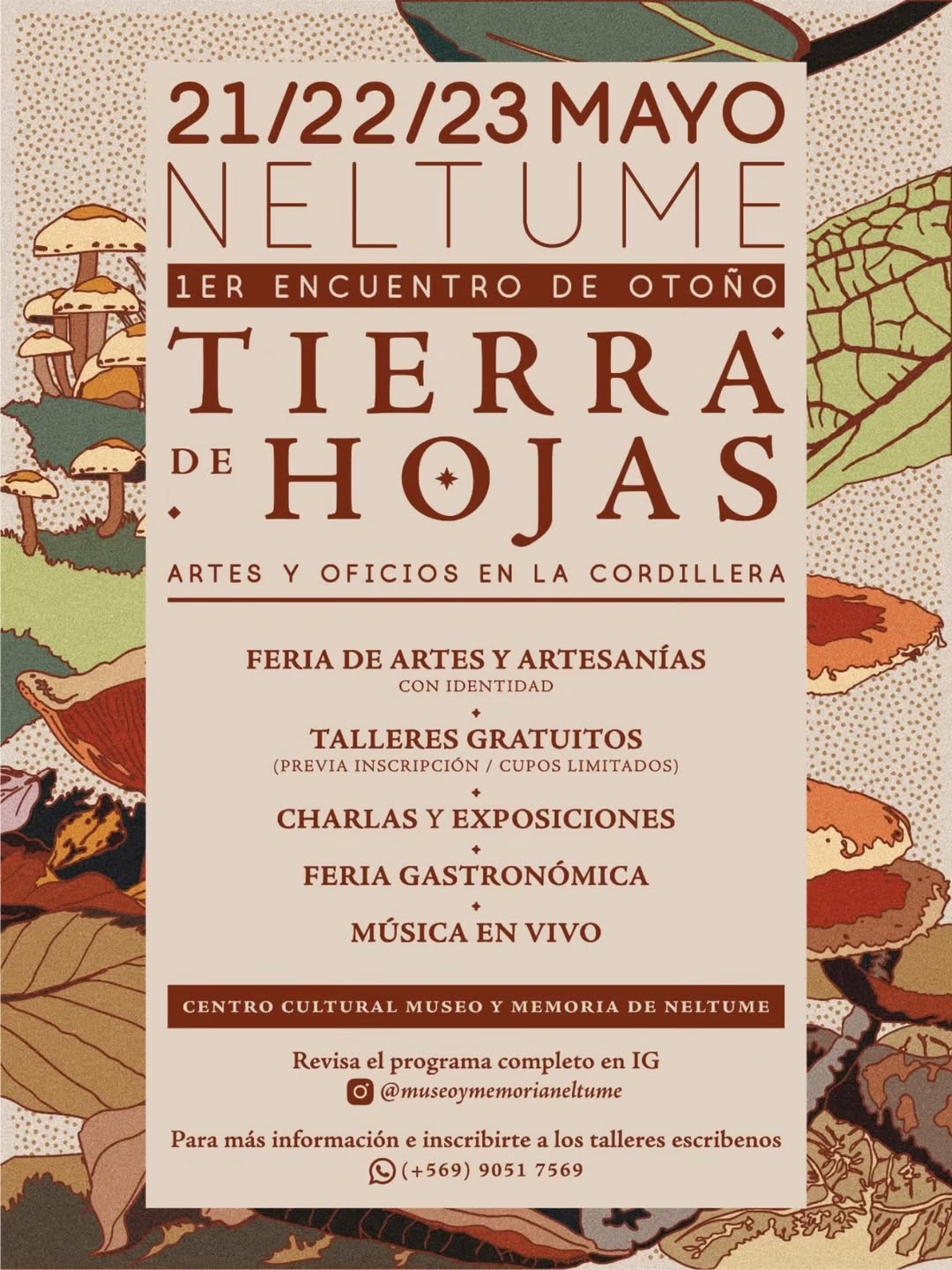 1er. ENCUENTRO DE OTOÑO TIERRA DE HOJAS